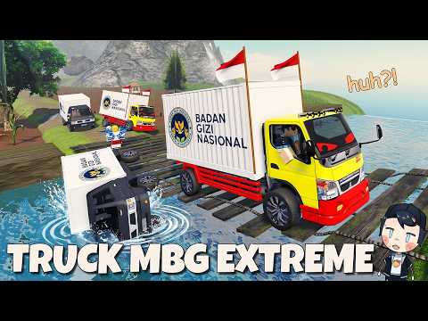 MANTAP!! Perjalanan Extreme Truk MBG Sampai Sekolah di Gunung 🚚🔥🗿 | Truck MBG Extreme Indonesia