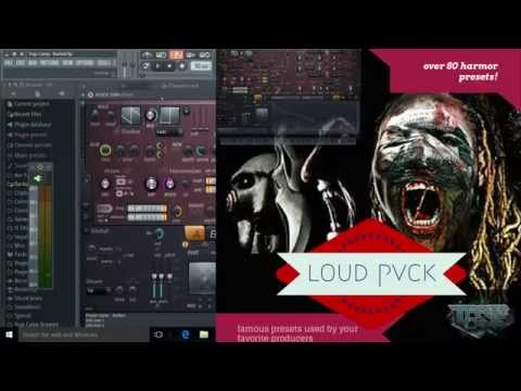 Loud Pvck Harmor preset bank demo song