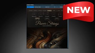 Video thumbnail for 【New VST!】Top Strings VST Plugin in 2024!? It costs only $9? PowerStrings, MeldaProduction by Plugin Librarian【Free Plugin Information】