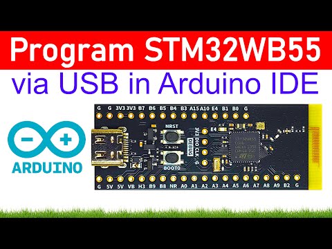 How to Program STM32WB55 Black Pill via USB in Arduino IDE | Complete Step-by-Step Setup Tutorial