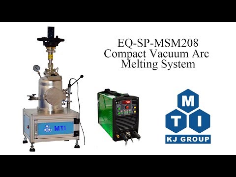 Compact Vacuum Arc Melting System with Vacuum Casting Mold for 6mm Dia. Rod - EQ-SP-MSM208