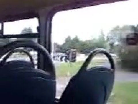 104 Arriva bus at Fosse Park (low quality)