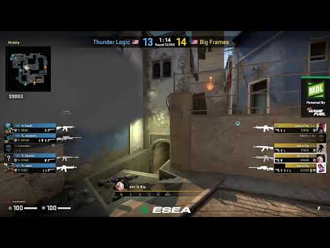 Thunder Logic vs Big Frames | ESEA Season 33