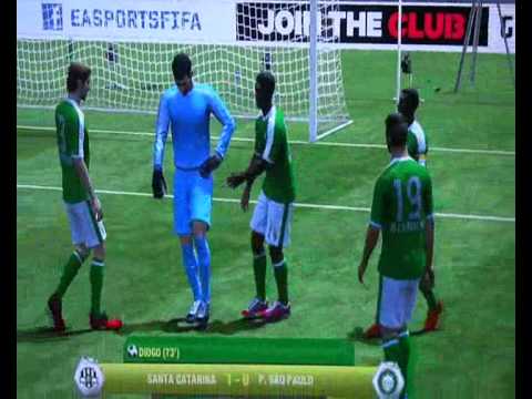 Figueirense 1 X 0 Palmeiras  2ª Rodada Brasileirão 2012 (melhores momentos)