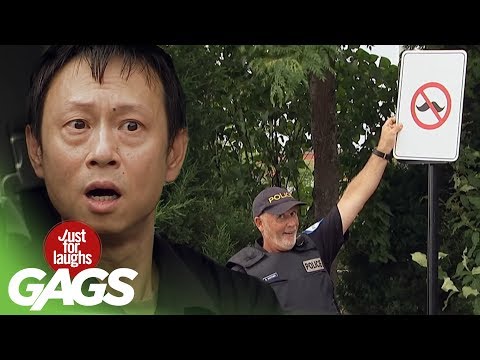 The Most Ridiculous Traffic Signs Prank!