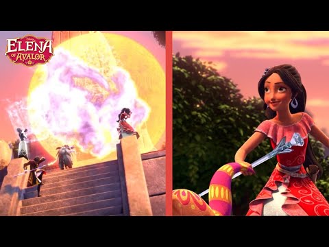 Mateo Help Elena Take Back Her Scepter - Elena of Avalor | Spirit of a Wizard (HD)