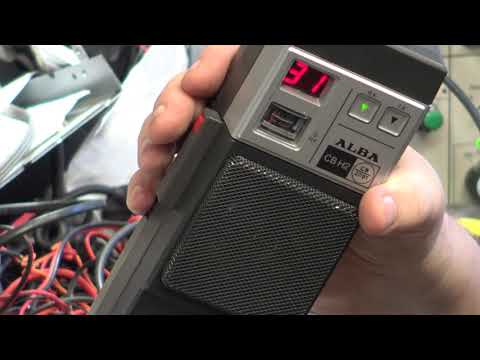 Alba CBH2 CB27/81 UK FM 2W 40ch handheld CB radio - On The Air test