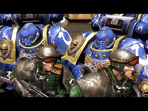 Ultramarines & Imperial Guard vs 10000+ Tyranids! - Astartes Mod | WH40K: Dawn of War 2: Retribution