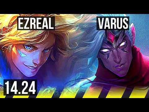 EZREAL & Bard vs VARUS & Galio (ADC) | BR Challenger | 14.24