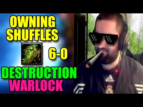 DESTRUCTION WARLOCK MASSIVE CHAOS BOLTS OMEGA JUICER BOLTS 6-0 SOLO SHUFFLES - BUALOCK