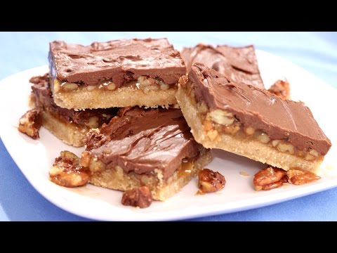 Pecan Turtle Squares Recipe - Amy Lynn's Kitchen