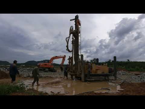 JKS400 type drilling machine operation process 3