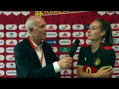 Interview Tessa Wullaert na België - Rusland