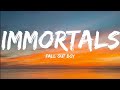 Fall Out Boy Immortals Lyrics Video