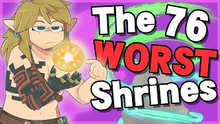 Ranking ALL 152 Shrines from worst to best (part 1/2) - Tears of the Kingdom