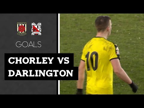 Goals: Chorley v Darlington