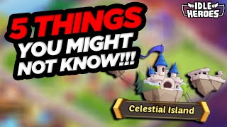 Idle Heroes - 5 Celestial Island Things You Might Not Know!!!
