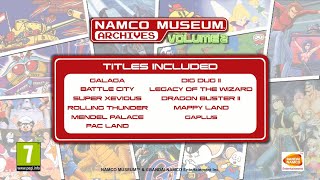 Watch and explore about NAMCO MUSEUM ARCHIVES Volume 2