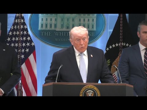 Trump outlines pilot rescue mission amid Iran war during White House press conference