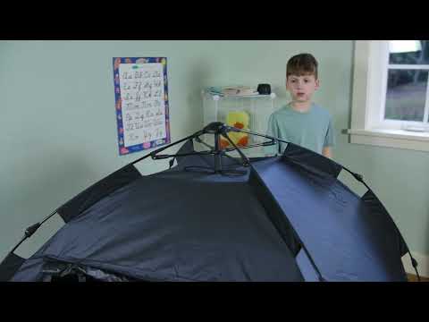 Slide 7 - Bouncyband Pop Up Portable Sensory Dark Den (video)