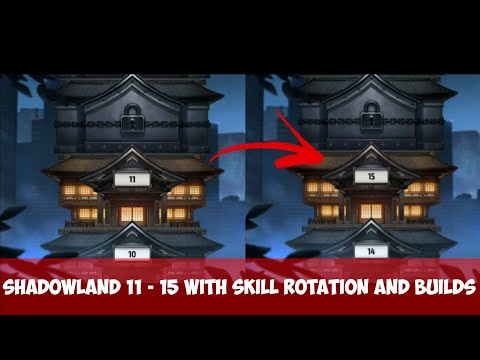 Shadowland 11 -15 easy clear with character builds (Beginner guide) - MARVEL Future Fight