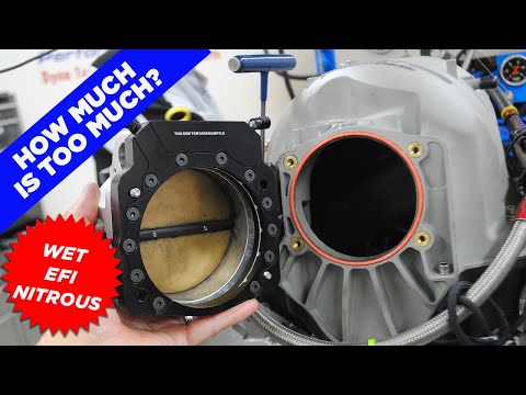 HOW MUCH NITROUS IS TOO MUCH? HOW MUCH NITROUS CAN I RUN ON AN LS? 383 STROKER LS ZEX NITROUS TEST