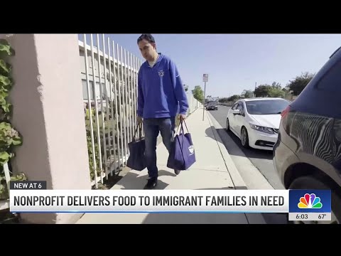 Nonprofit delivers food to immigrant families in need in Inland Empire