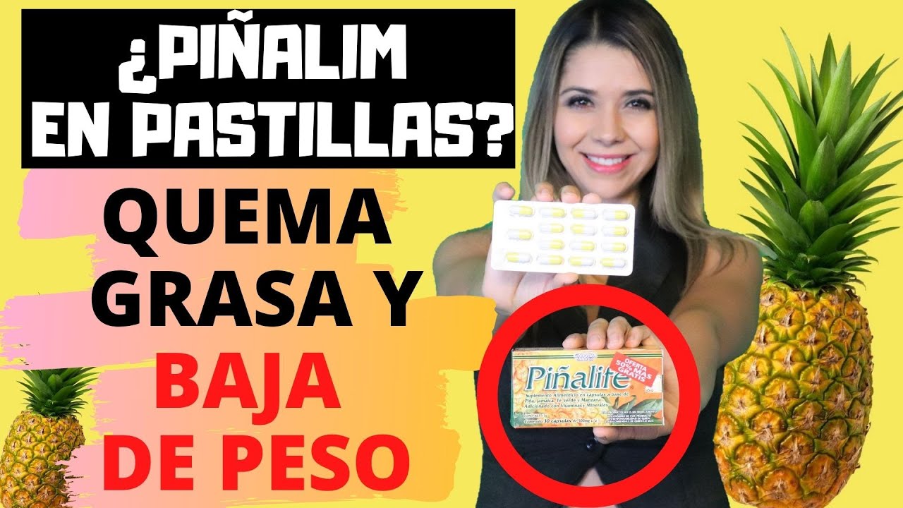 PIÑALIM EN PASTILLAS (Piñalife) | Pastillas Naturales Para Desinflamar El Estomago