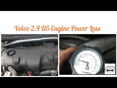 Volvo 2.4 D5 6805 Boost Pressure Control: Flow Fault P0244 Turbo Wastegate Actuator Performance