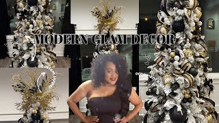 How To Create A Modern Glam Design For Christmas #decoratewithme