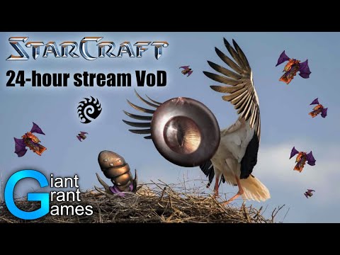 GiantGrantGames 24Hour Stream: SC1 Zerg Campaign
