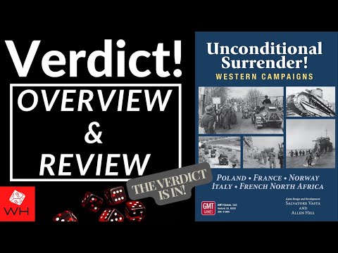 Verdict! Review of Unconditional Surrender! Western Campaigns