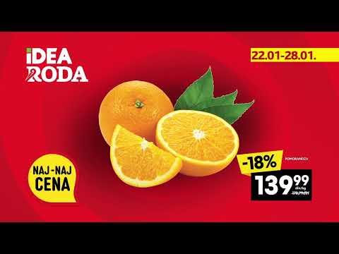 IDEA i RODA | Nedeljna akcija 22.01 - 28.01.2026.
