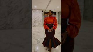 Stunning African red carpet dress style #zamakalefashion #africanfashion #africanfashiondresses