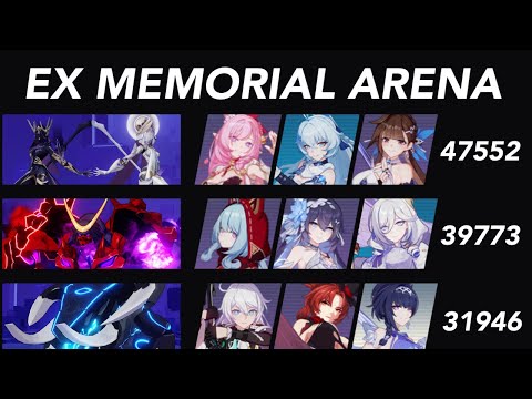 SSS Wardens of Tower 47552 | Jizo Mitama 39773 | Parvati 31946 | HI3 EX Memorial Arena