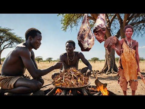 Hadzabe’s unique culinary and hunting Tradition