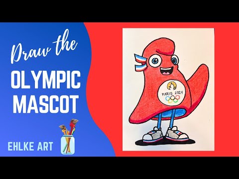 Draw the Paris Olympics Mascot - The Phryges