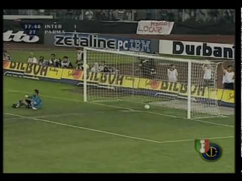 1999-2000 Spareggio CL - Inter vs Parma 2-1 Baggio