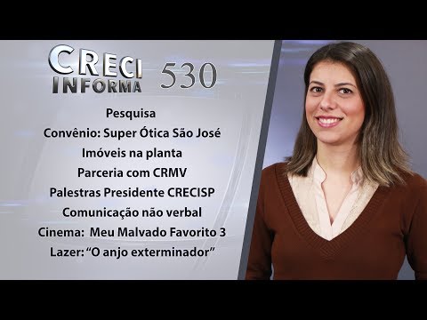 Comunicação não verbal foi um dos assuntos do "CRECI Informa - Edição 530"
