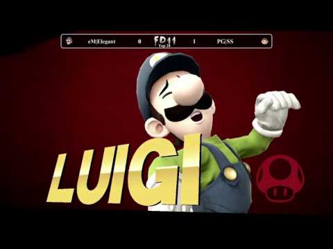 FD11 Singles Top 24 - em|Elegant (Luigi) vs PG|SS (Villager/Ness)