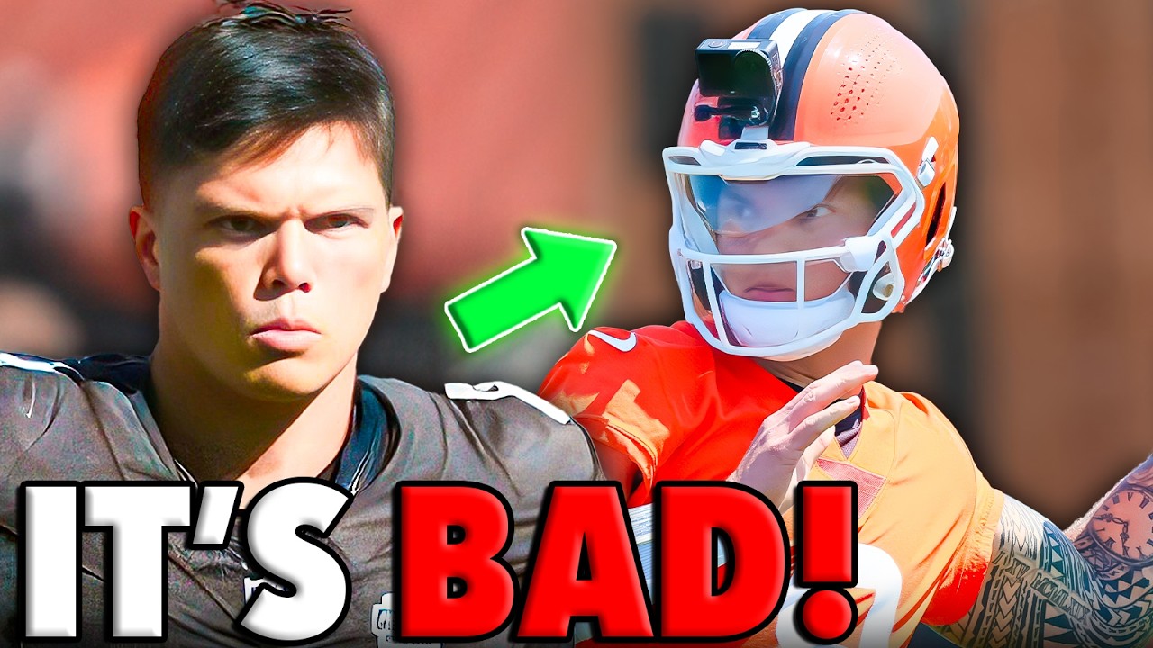 DILLON GABRIEL HAD AN AWFUL START TO BROWNS MINI CAMP