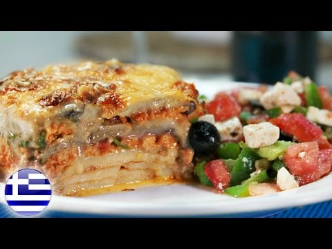 MOST FAMOUS GREEK FOOD | How To Make Moussaka