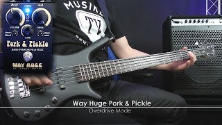 Video thumbnail for Way Huge Pork & Pickle Bass Overdrive & Fuzz - Demo by Musiker TV