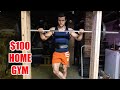 One Barbell Full Body Workout + Building a Home Gym