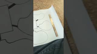 Generation of computer #on chart paper