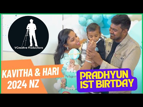 Pradhyun 1st Birthday | Hari Prasad | Kavitha | Auckland | New Zealand
