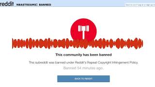 Saying Goodbye to NBAStreams on Reddit from the Iconic Podcast