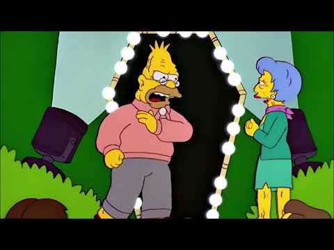 Grandpa Simpson Calls out His Hoochie - The Simpsons