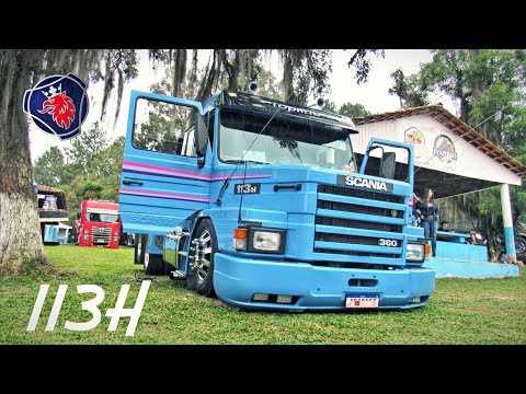 SCANIA 113H TOPLINE: "Qualificada" e com um interior impecável - 2º Fest Truck Mandirituba PR / 2023