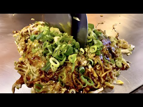 [Hiroshima Okonomiyaki] Una mirada cercana al restaurante que se convirtió en un tema candente en ese legendario programa de televisión. Hay más de un tipo de okonomiyaki en Japón Hiroshima Okonomiyaki